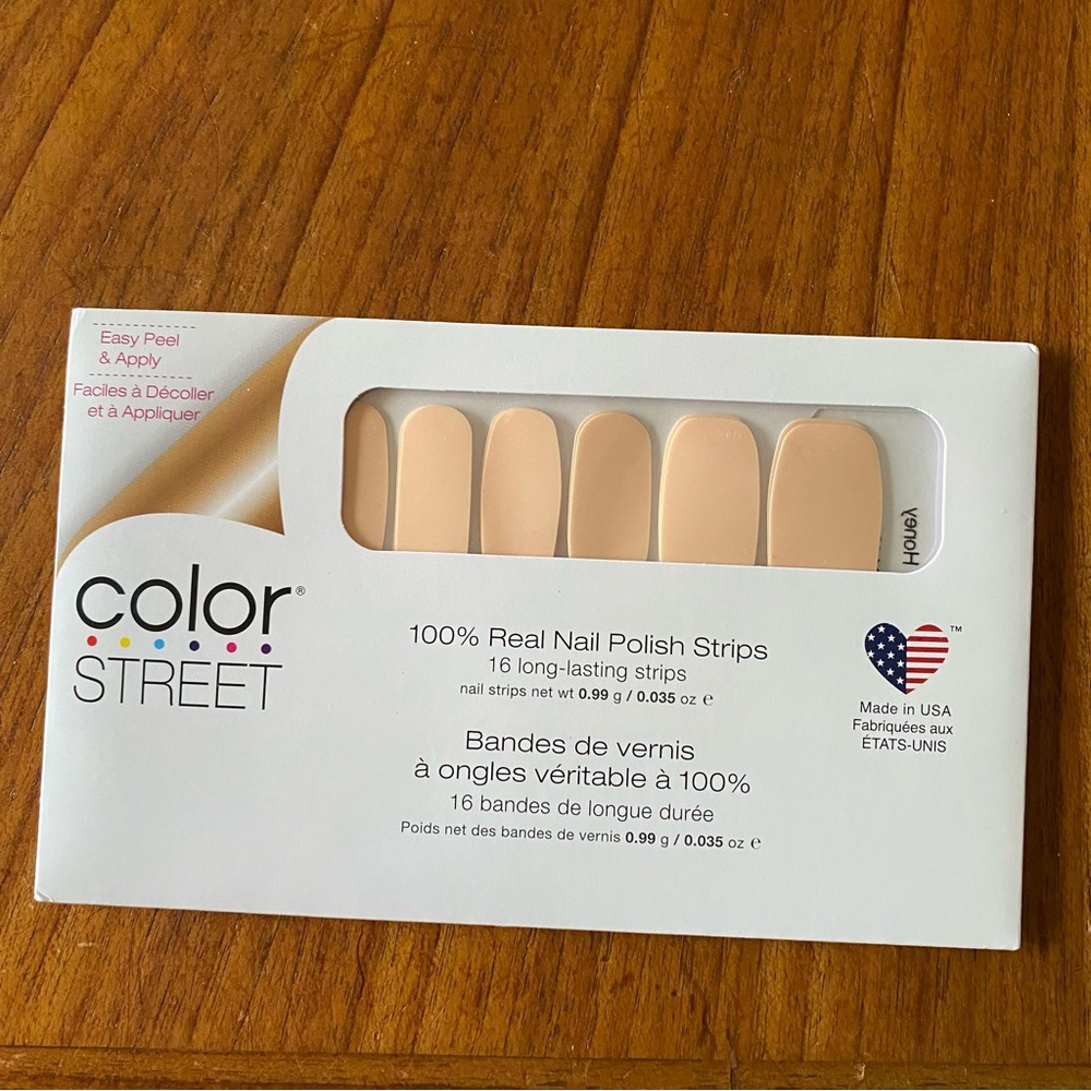 4/$25 Color Street Real Nail Polish Strips - Havana Honey